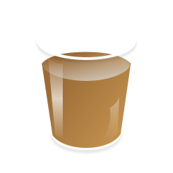 Kaffee Schwarz mit Milch